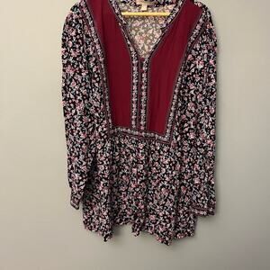 Woman Within Floral Blouse